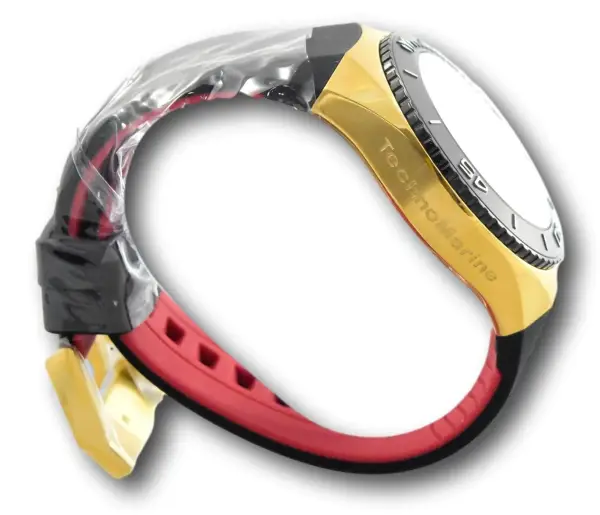 RELOJ TECHNOMARINE MANTA OCEAN TM-215067 - NEGRO, ROJO. - Imagen 4