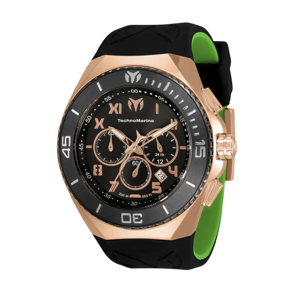 RELOJ TECHNOMARINE MANTA OCEAN TM-220008 - VERDE NEGRO.