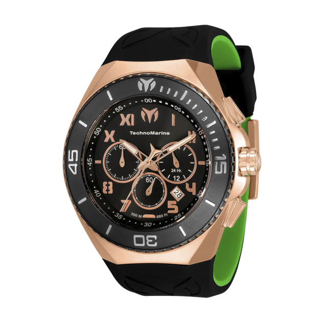 RELOJ TECHNOMARINE MANTA OCEAN TM-220008 - VERDE NEGRO.