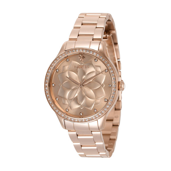 RELOJ INVICTA WILDFLOWER - 35825 - ROSA ORO.