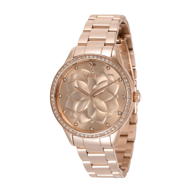 RELOJ INVICTA WILDFLOWER - 35825 - ROSA ORO.