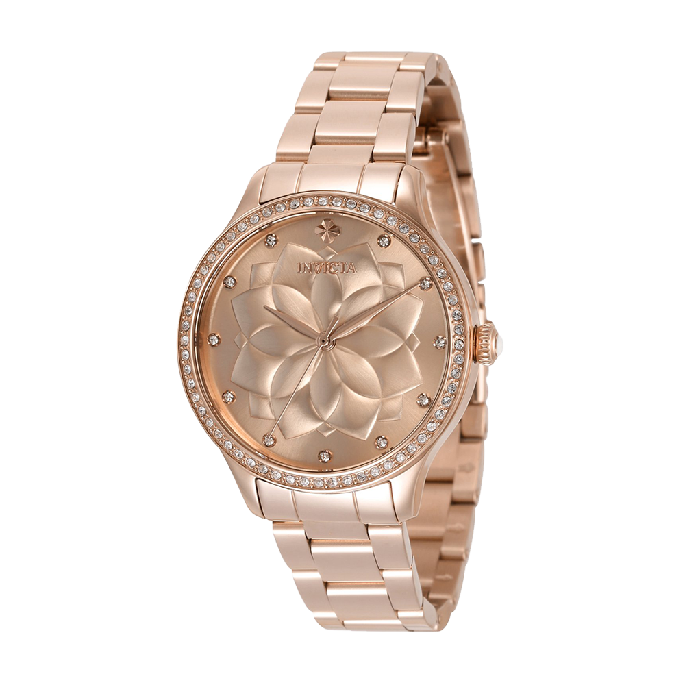 RELOJ INVICTA WILDFLOWER - 35825 - ROSA ORO.