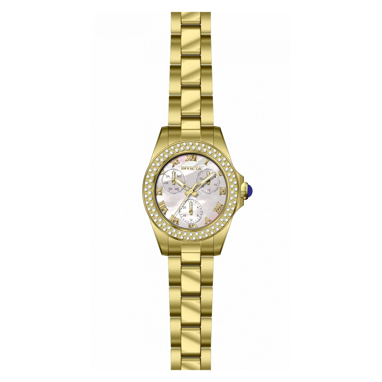 RELOJ INVICTA ANGEL - 28481 - DORADO. - Imagen 2