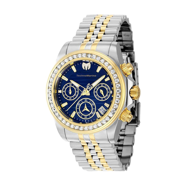 RELOJ PARA MUJER TECHNOMARINE MANTA TM - 222024 - DORADO PLATEADO