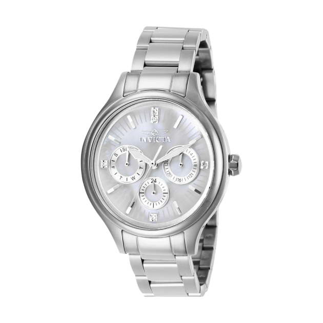 RELOJ PARA MUJER INVICTA ANGEL 28656 - PLATEADO.