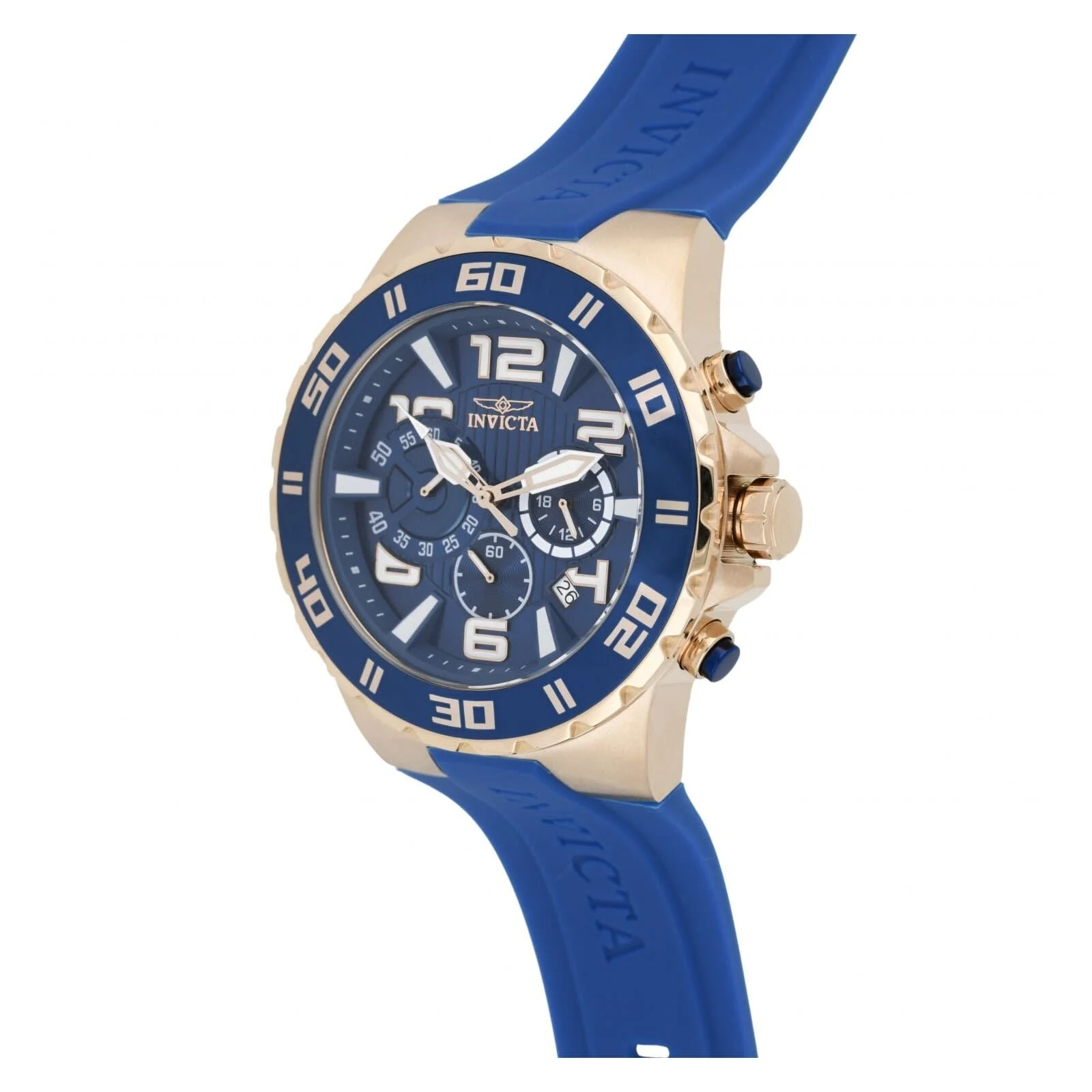 RELOJ PARA HOMBRE INVICTA PRO DRIVE 37749 - ORO ROSA, AZUL - Imagen 2