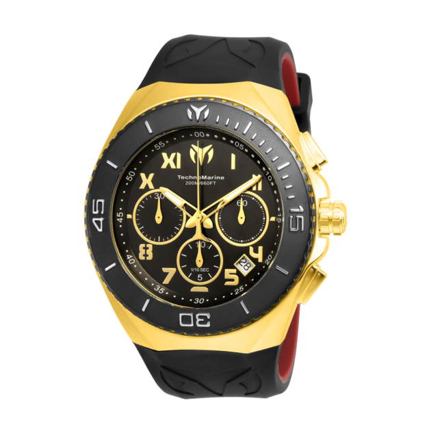 RELOJ PARA HOMBRE TECHNOMARINE MANTA TM 215066 - NEGRO Y ROJO