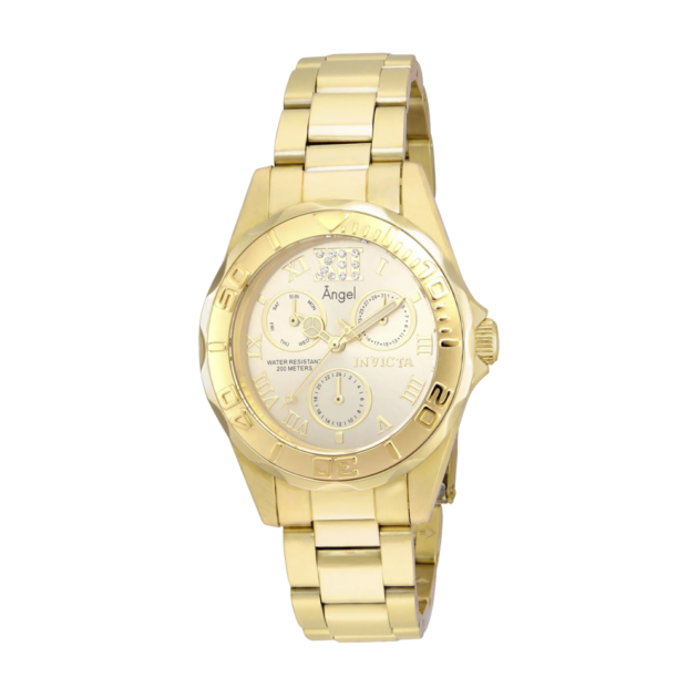RELOJ PARA MUJER INVICTA ANGEL 21697 - DORADO