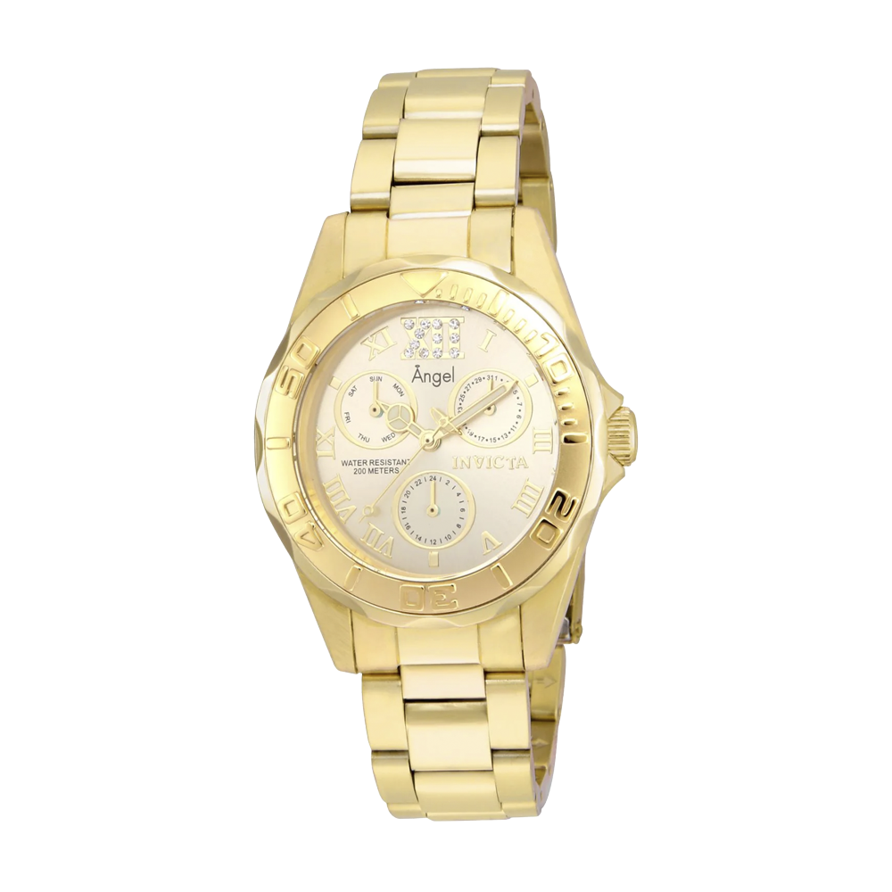 RELOJ PARA MUJER INVICTA ANGEL 21697 - DORADO