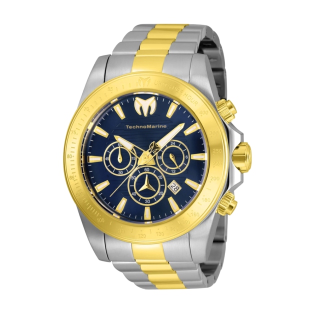 RELOJ PARA HOMBRE TECHNOMARINE MANTA TM 220127 - PLATEADO Y DORADO