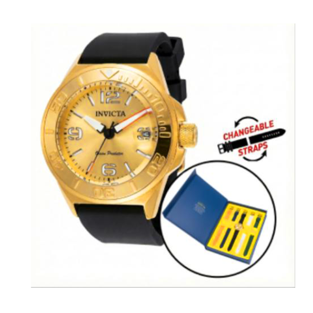 RELOJ PARA HOMBRE INVICTA PREDATOR 49473 - VERDE, NARANJA, BLANCO. AZUL. NEGRO