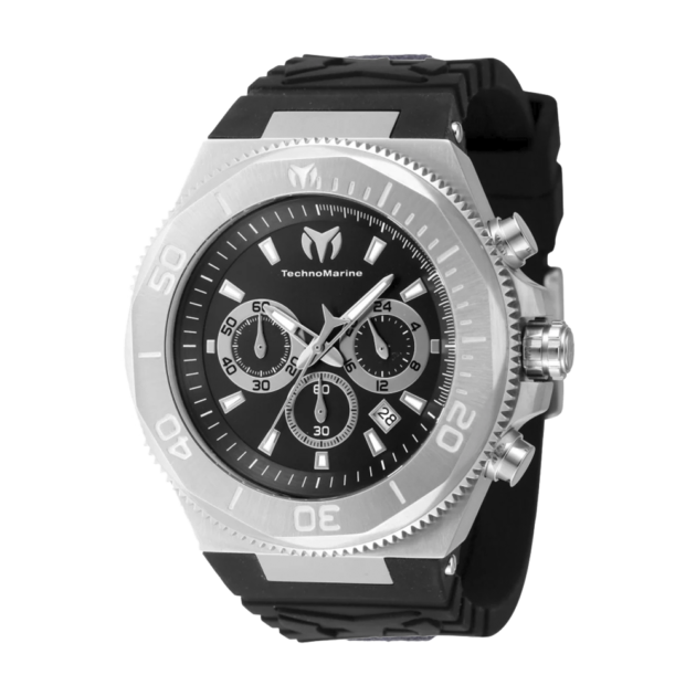 RELOJ PARA HOMBRE TECHNOMARINE MANTA TM 224012 - NEGRO Y PLATEADO