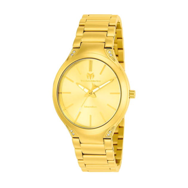 RELOJ PARA MUJER TECHNOMARINE MOONSUN TM-117032 - DORADO