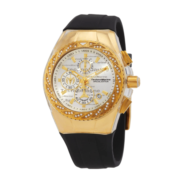 RELOJ DEPORTIVO PARA HOMBRE TECHNOMARINE CRUISE TM-125012 – DORADO Y NEGRO