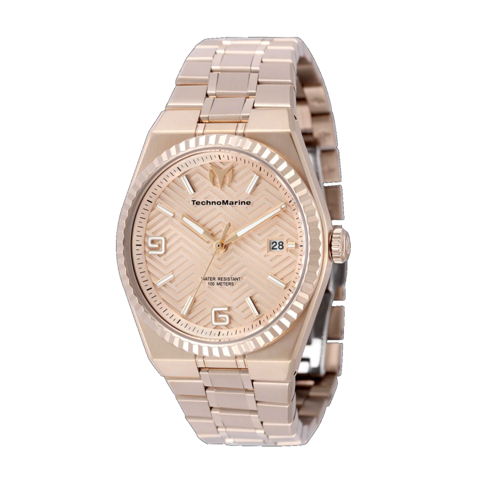 RELOJ PARA MUJER TECHNOMARINE TERRA NOVA TM - 225066, ORO ROSA