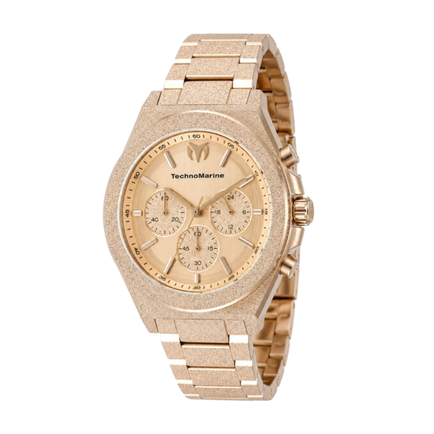 RELOJ PARA HOMBRE TECHNOMARINE OCEAN STEEL TM-318155, ORO ROSA