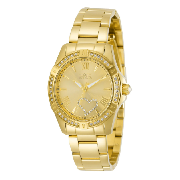 RELOJ PARA MUJER INVICTA ANGEL 21384 - ORO