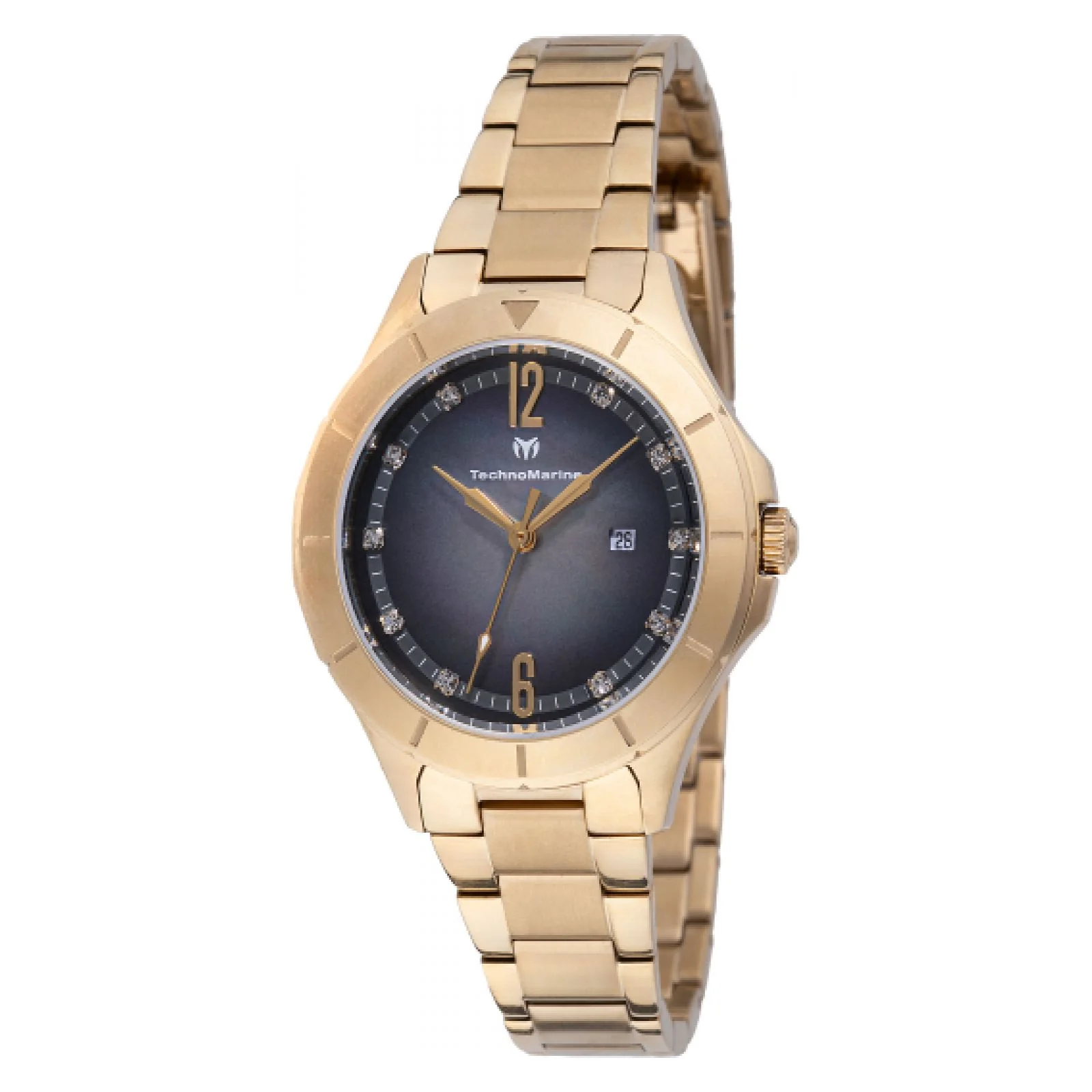 RELOJ DE MUJER TECHNOMARINE LUNA TM-826003 - DORADO